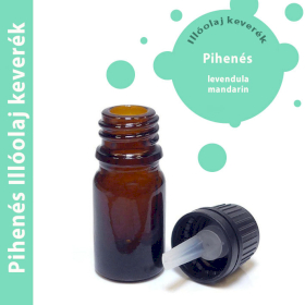 10x Pihenés Illóolaj keverék 10ml - címke nélkül