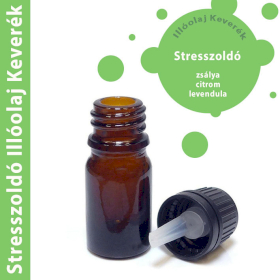 10x Stresszoldó Illóolaj Keverék 10ml - címke nélkül