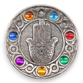 6x 7 Chakra Hamsa Füstölő Állvány 11.5cm