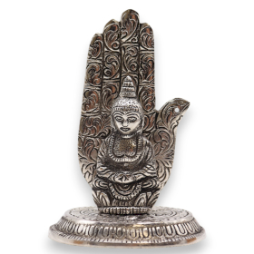 2x Kéz és Buddha Füstölő Állvány 13x9cm