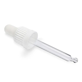 50x Fehér Pipetás Csepegtető 10ml Flakonhoz