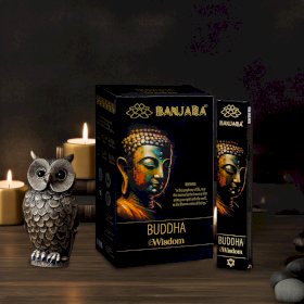 12x Banjara Buddha Füstölők - Bölcsesség