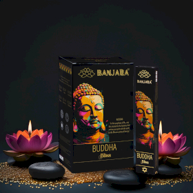 12x Banjara Buddha Füstölők - Ragyogás