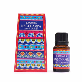 6x Banjara Illatolaj 10ml - Nag Champa