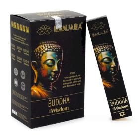 12x Banjara Buddha Füstölők - Bölcsesség