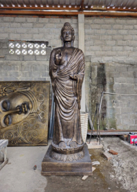 Magas Arany Buddha Szobor - 3m